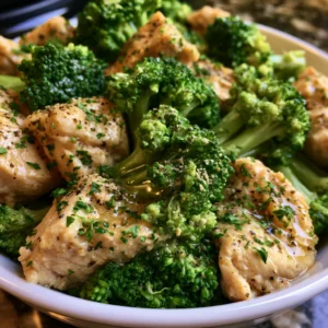 Healthy Crockpot Chicken and Broccoli