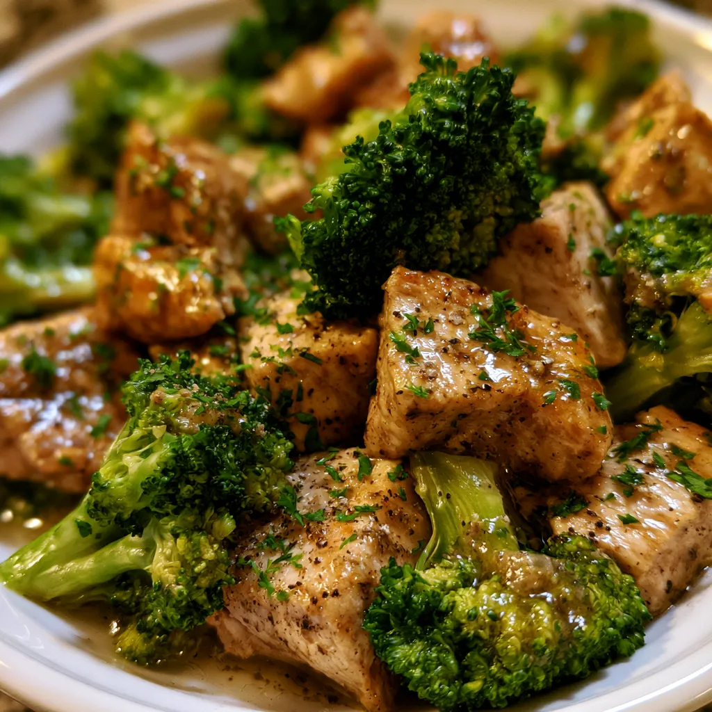 Healthy Crockpot Chicken and Broccoli