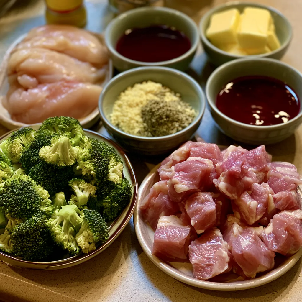Healthy Crockpot Chicken and Broccoli