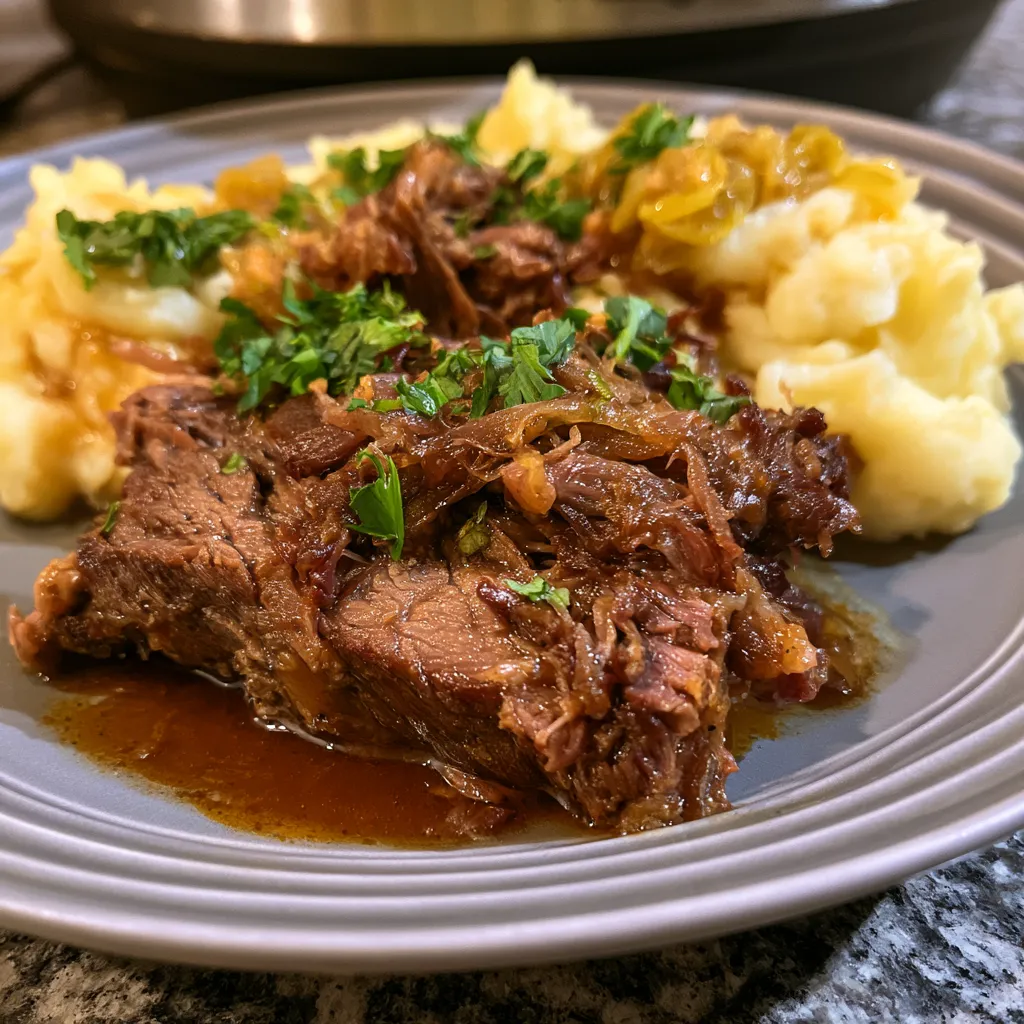 Instant Pot Mississippi Pot Roast