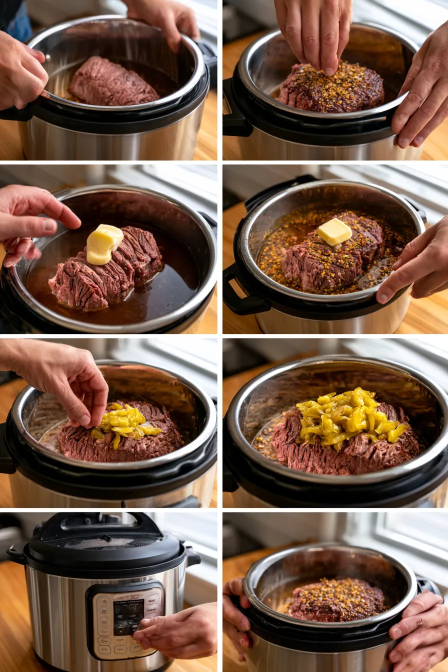 Instant Pot Mississippi Pot Roast