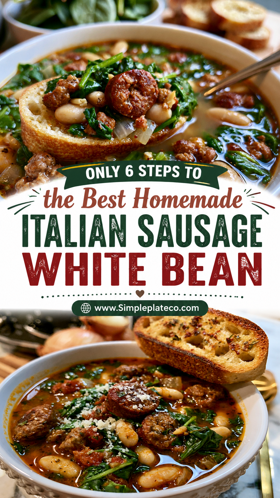 Italian Sausage White Bean Soup