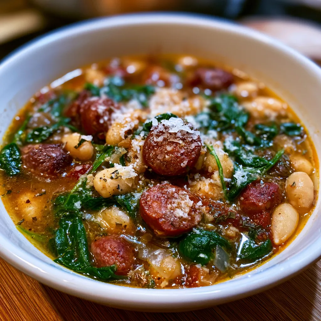 Italian Sausage White Bean Soup