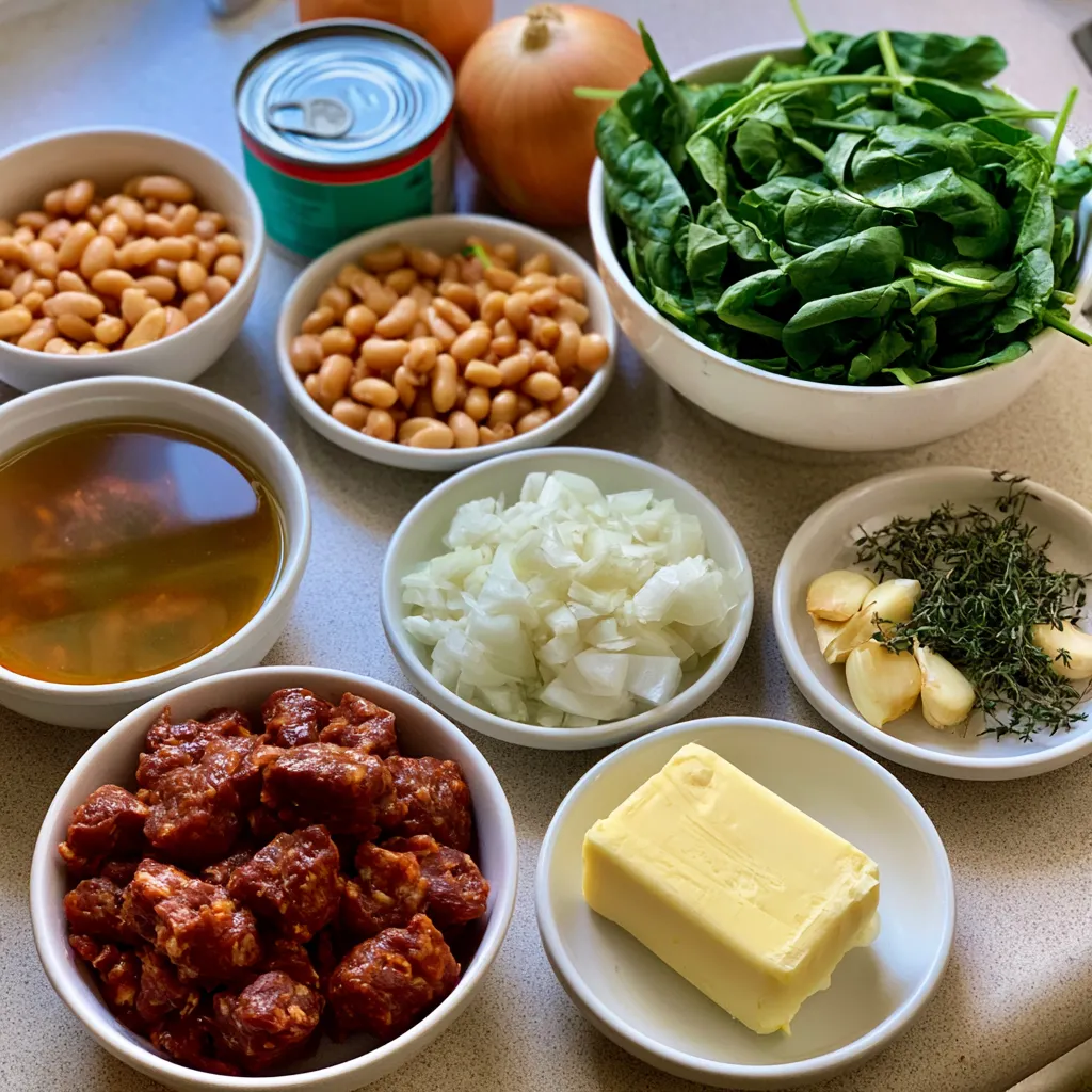 Italian Sausage White Bean Soup