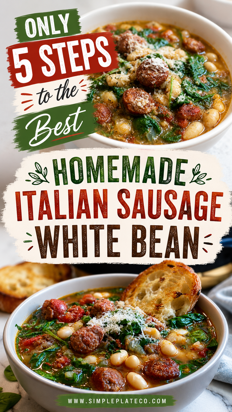 Italian Sausage White Bean Soup
