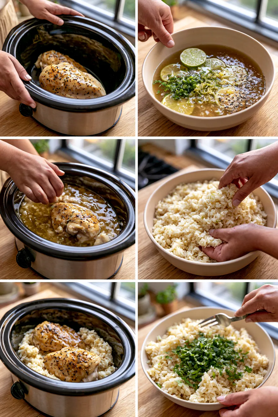 Lime Chicken and Rice