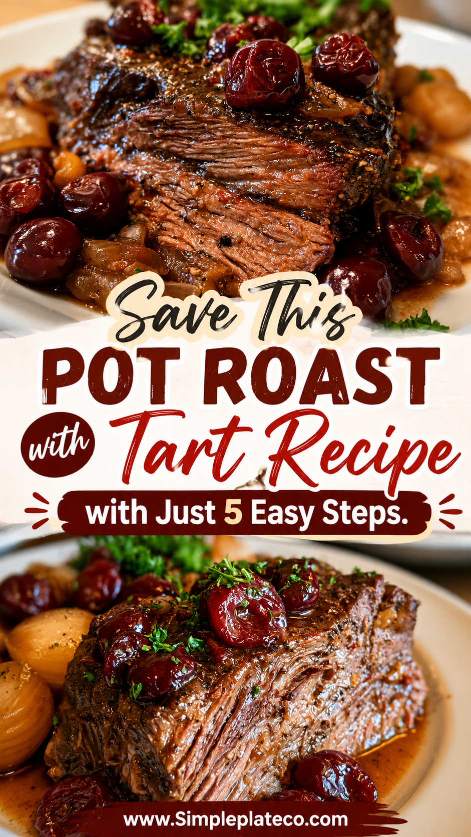 Pot Roast with Tart Cherry Sauce