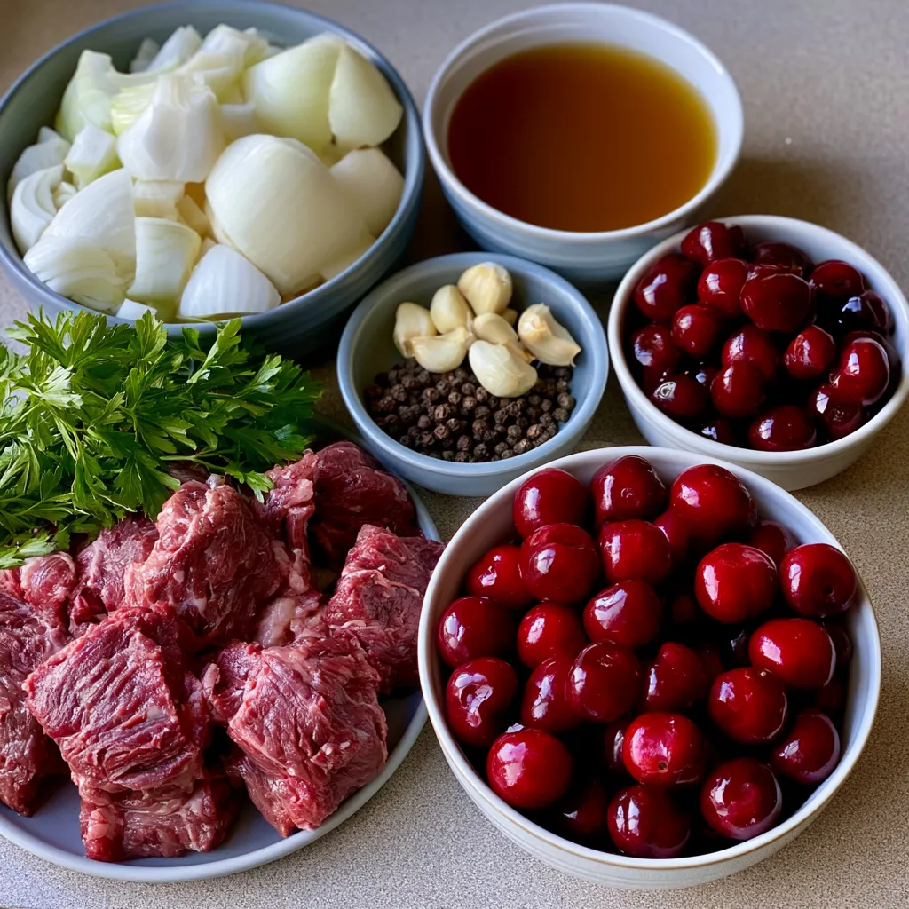 Pot Roast with Tart Cherry Sauce