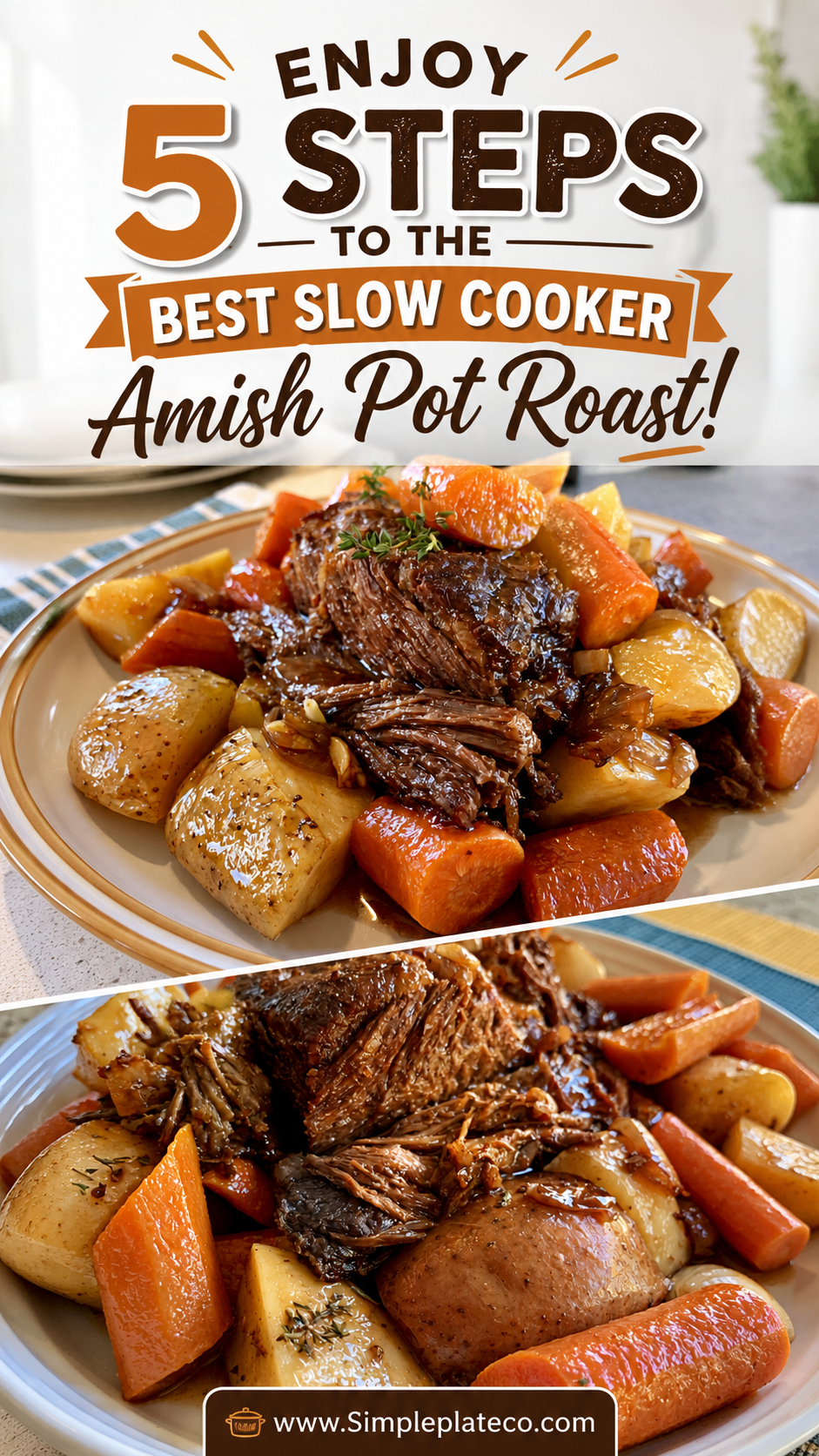 Slow Cooker Amish Pot Roast