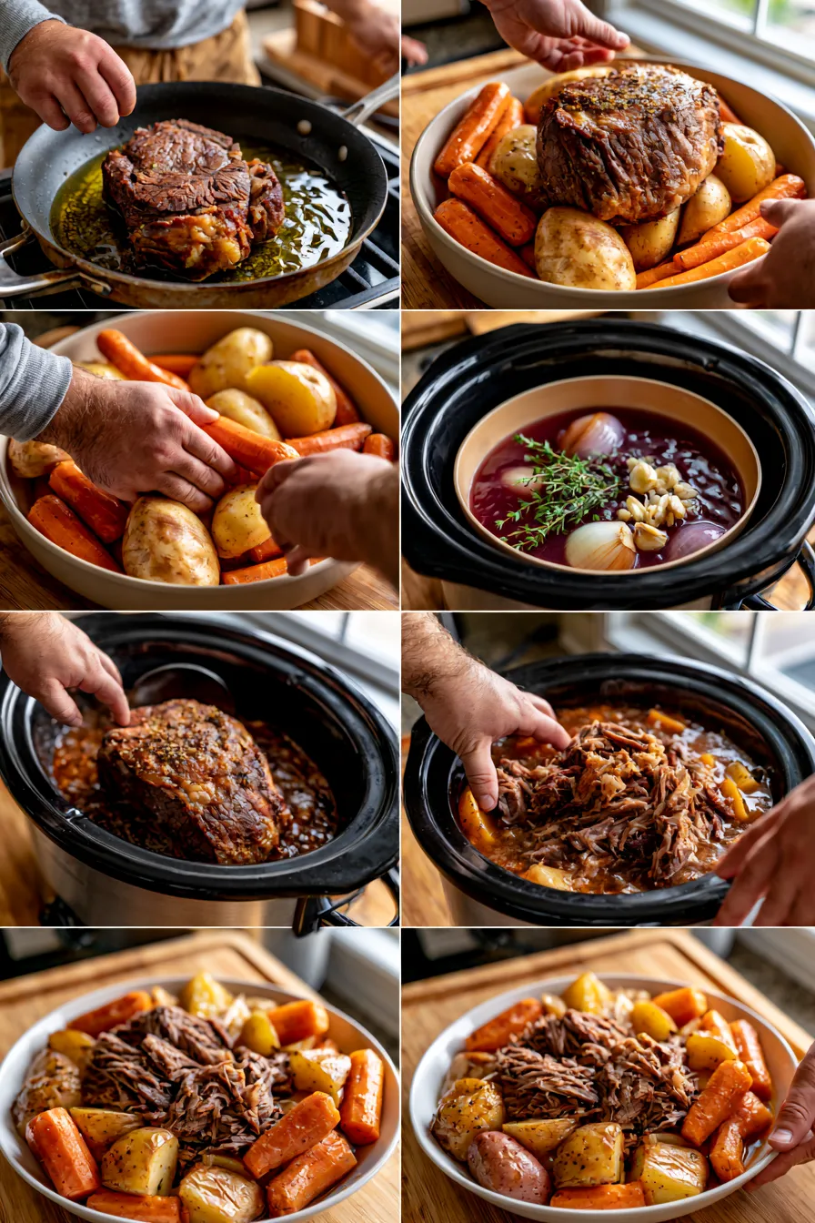 Slow Cooker Amish Pot Roast