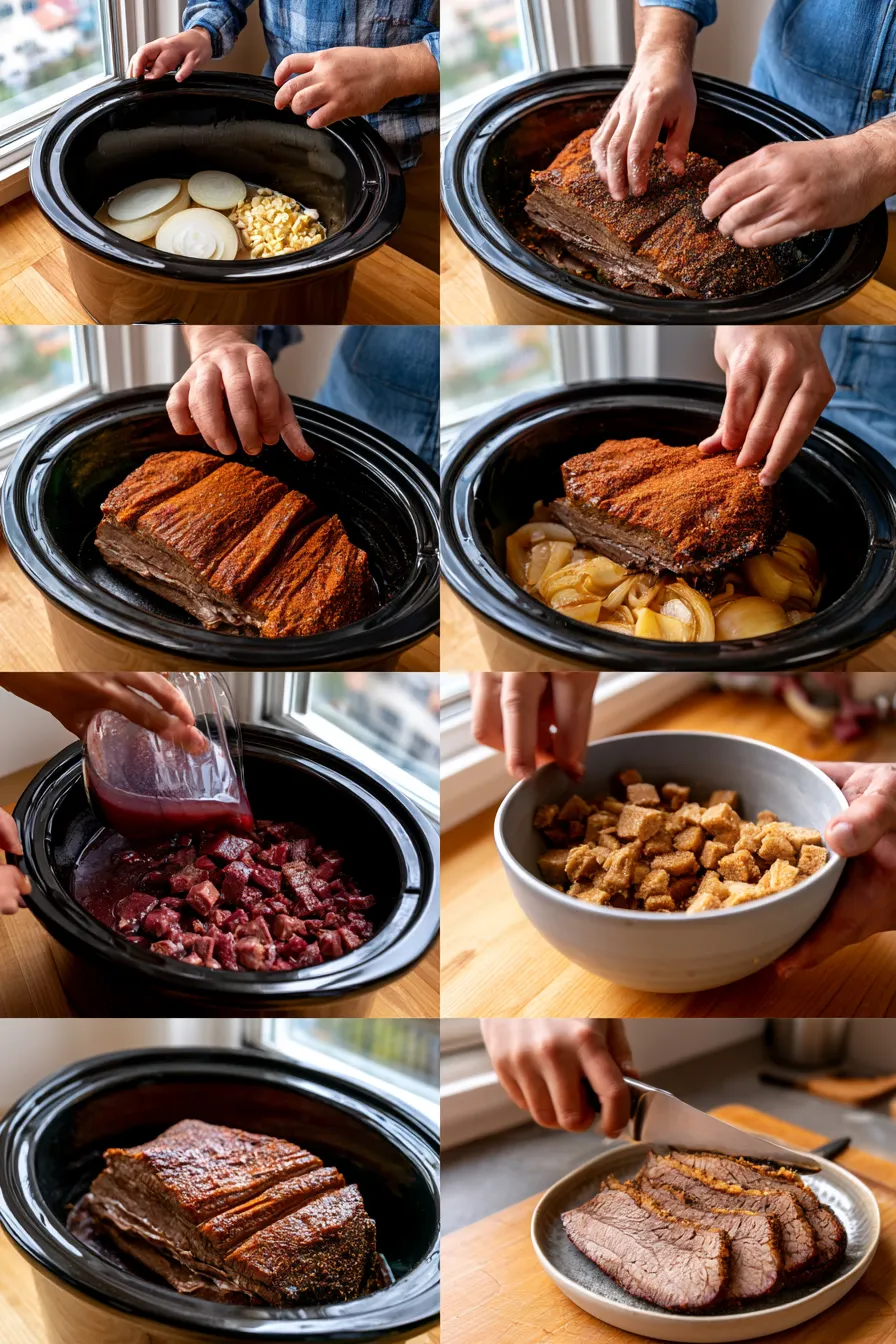 Slow Cooker Beef Brisket