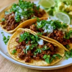 Slow Cooker Beef Chorizo Tacos