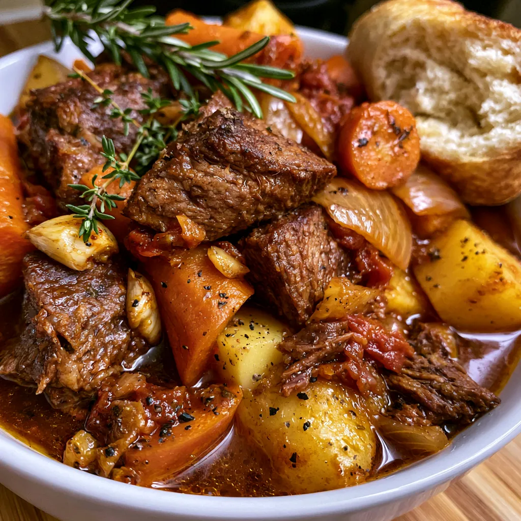 Slow Cooker Beef Stew