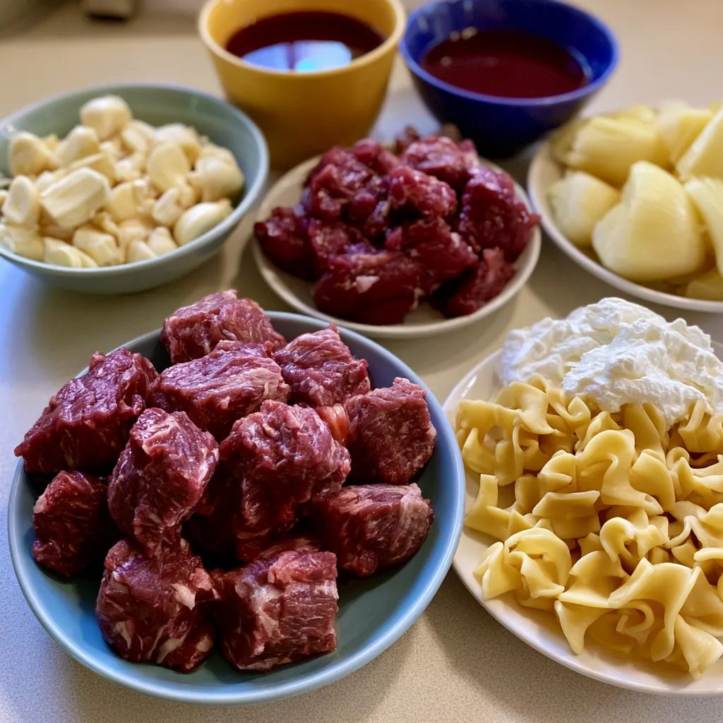 Slow Cooker Beef Stroganoff