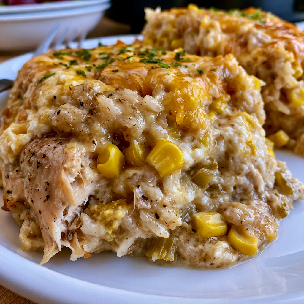 Slow Cooker Cheesy Chicken and Rice
