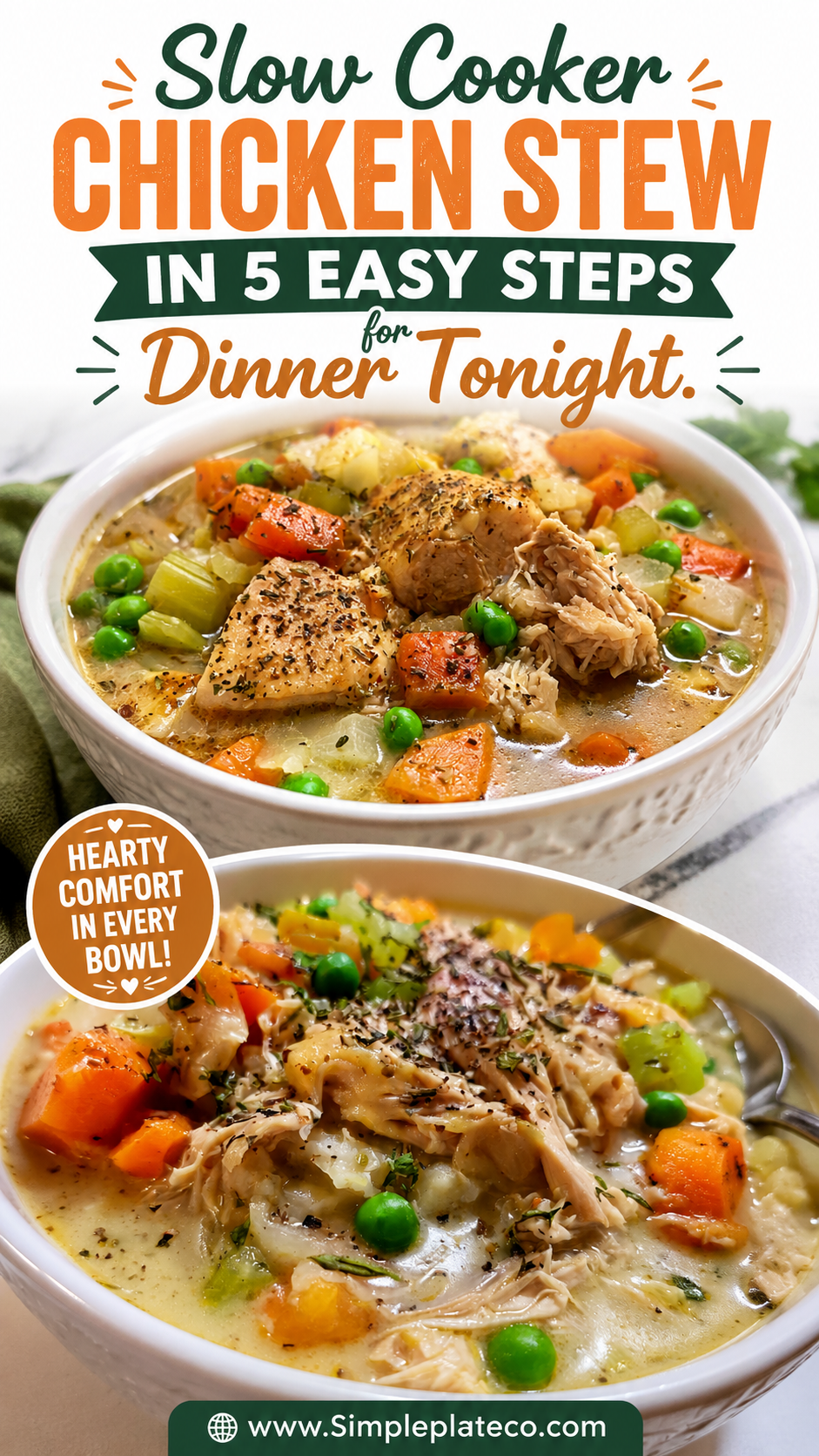 Slow Cooker Chicken Stew