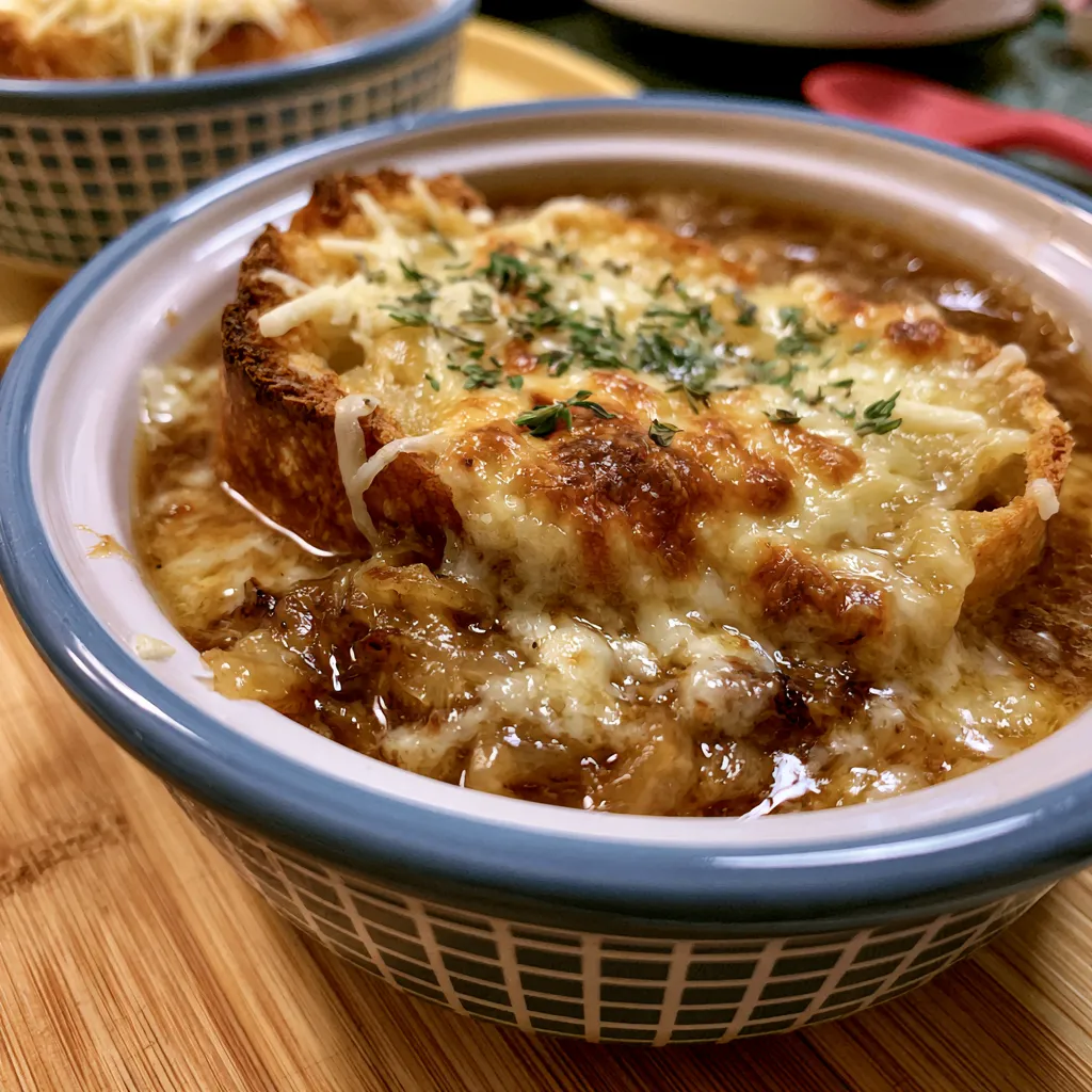 Slow Cooker French Onion Soup