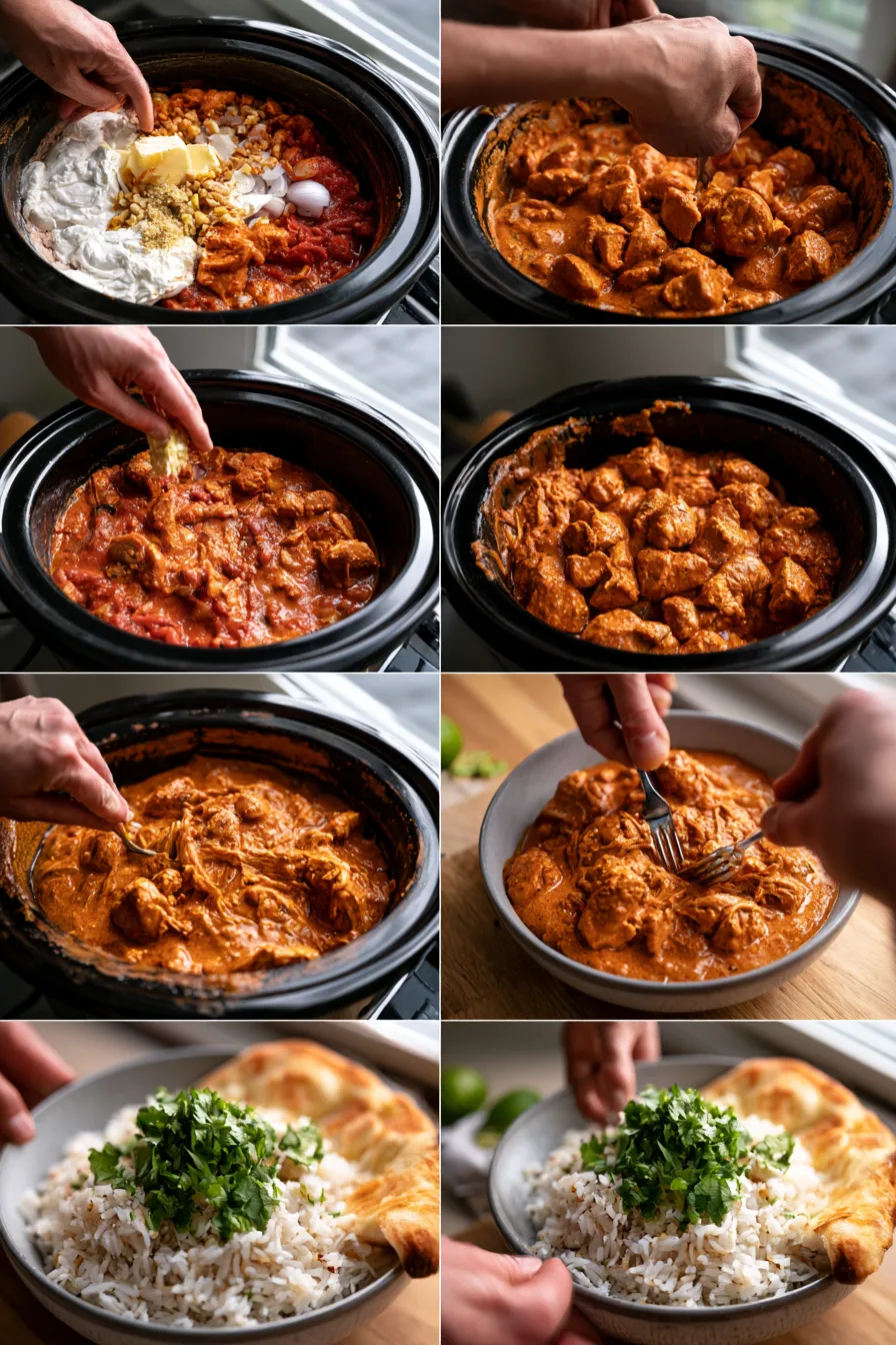 Slow Cooker Indian Butter Chicken