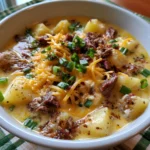 Slow Cooker Loaded Potato Soup