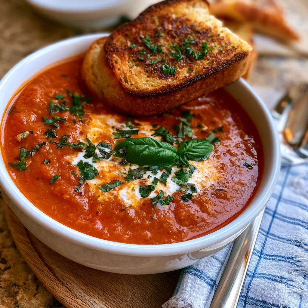 Slow Cooker Tomato Soup