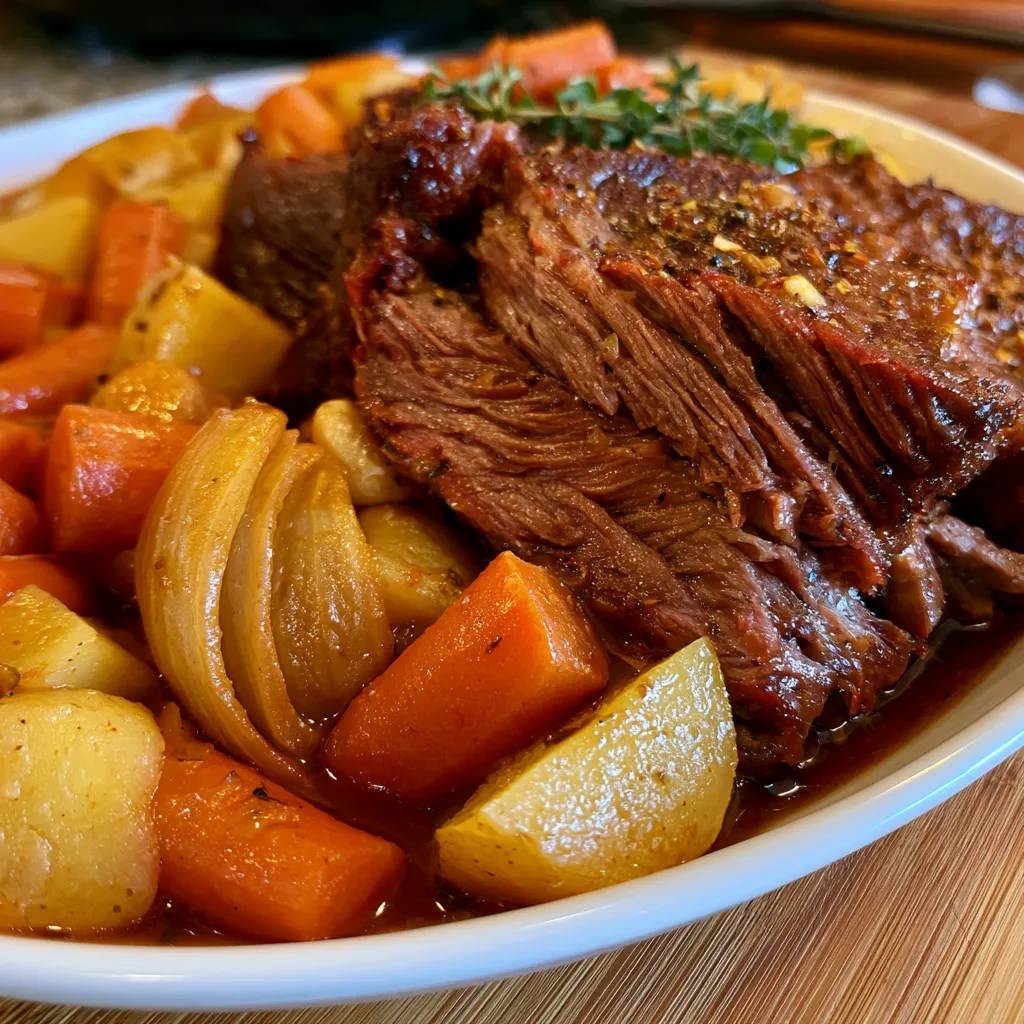 Smoked Beef Pot Roast