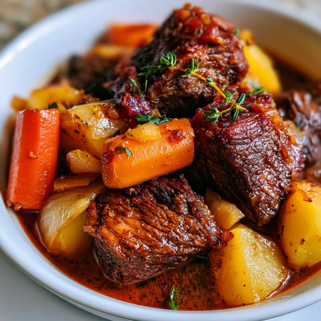 Smoked Beef Stew
