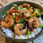 Teriyaki Shrimp Rice Bowls