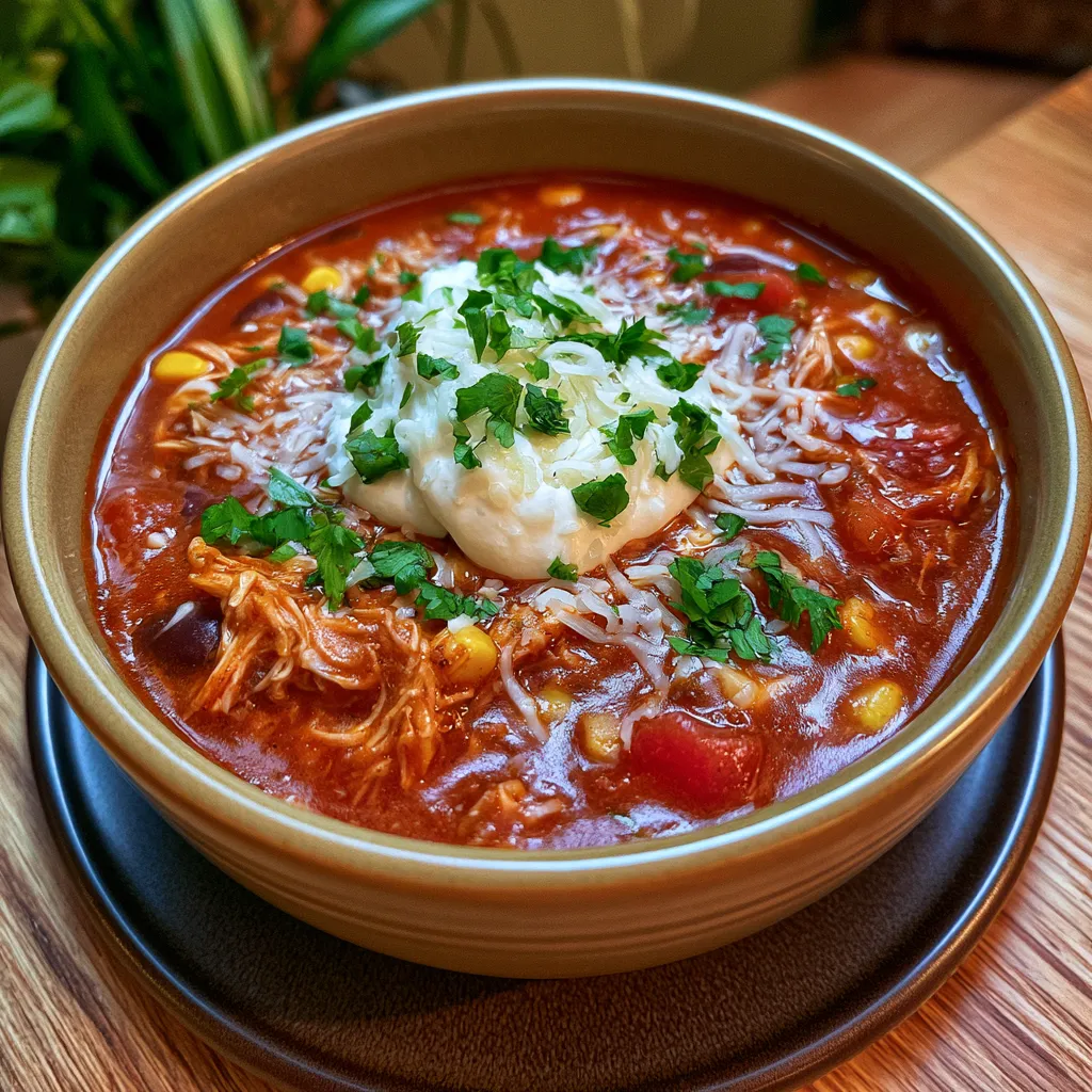 chicken enchilada soup