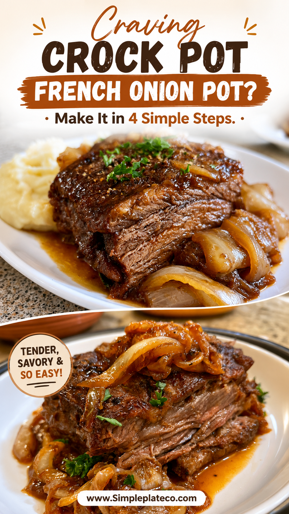 crock pot french onion pot roast