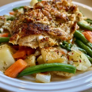 crockpot italian chicken and veggies