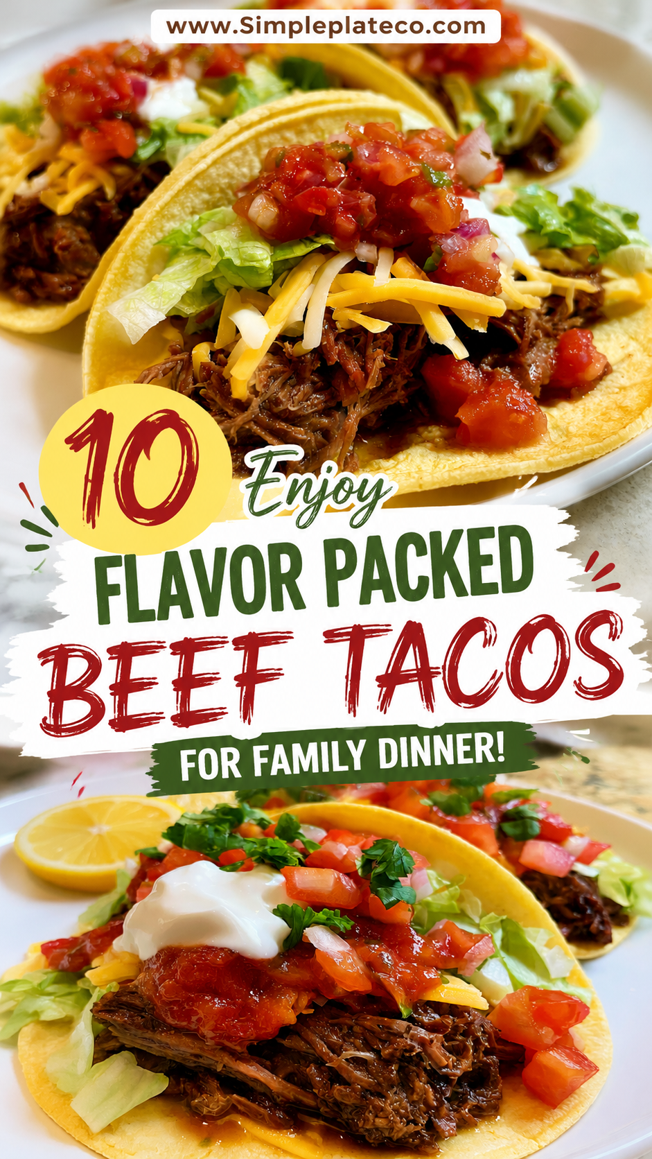 flavor packed slow cooker beef tacos
