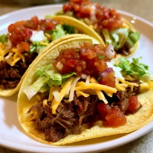 flavor packed slow cooker beef tacos