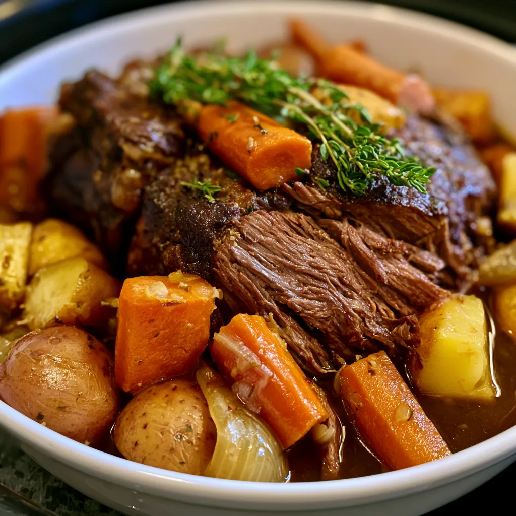 red wine pot roast