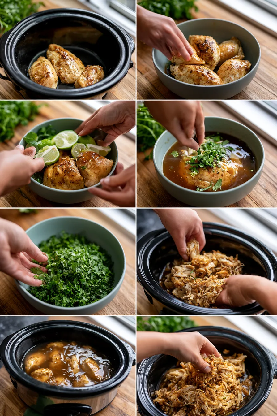 Crockpot Cilantro Lime Chicken