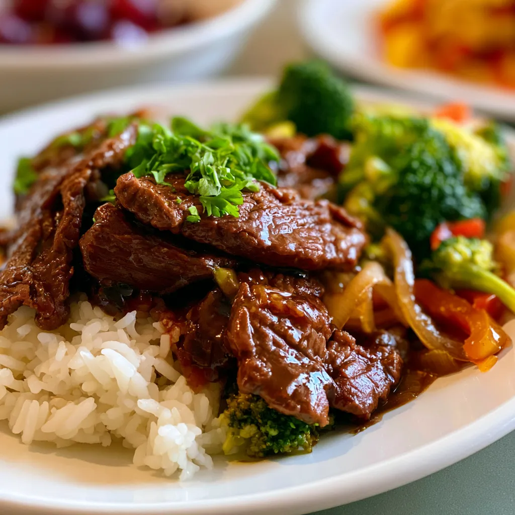 slow cooker teriyaki beef