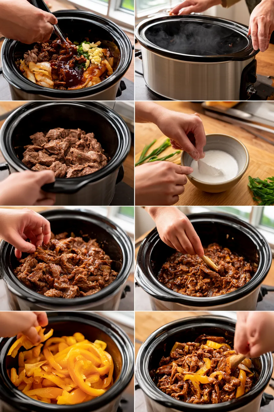 slow cooker teriyaki beef
