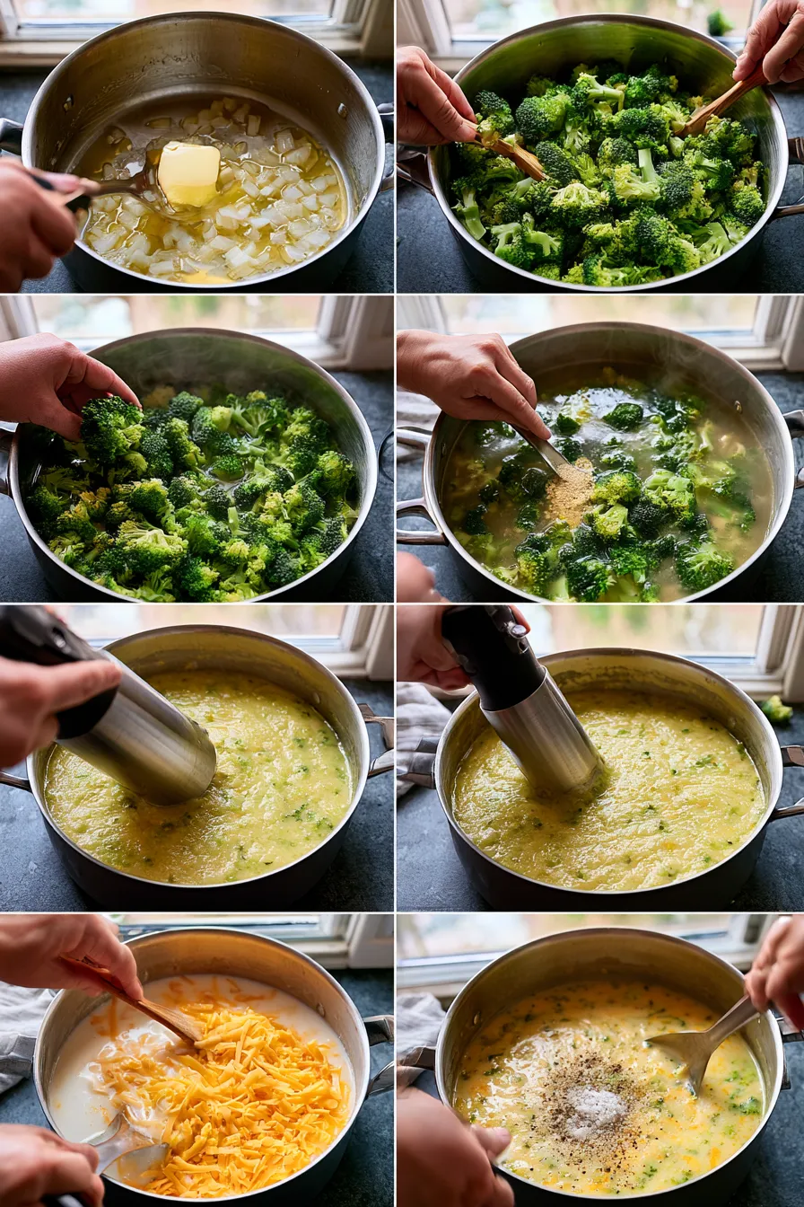 broccoli cheese soup
