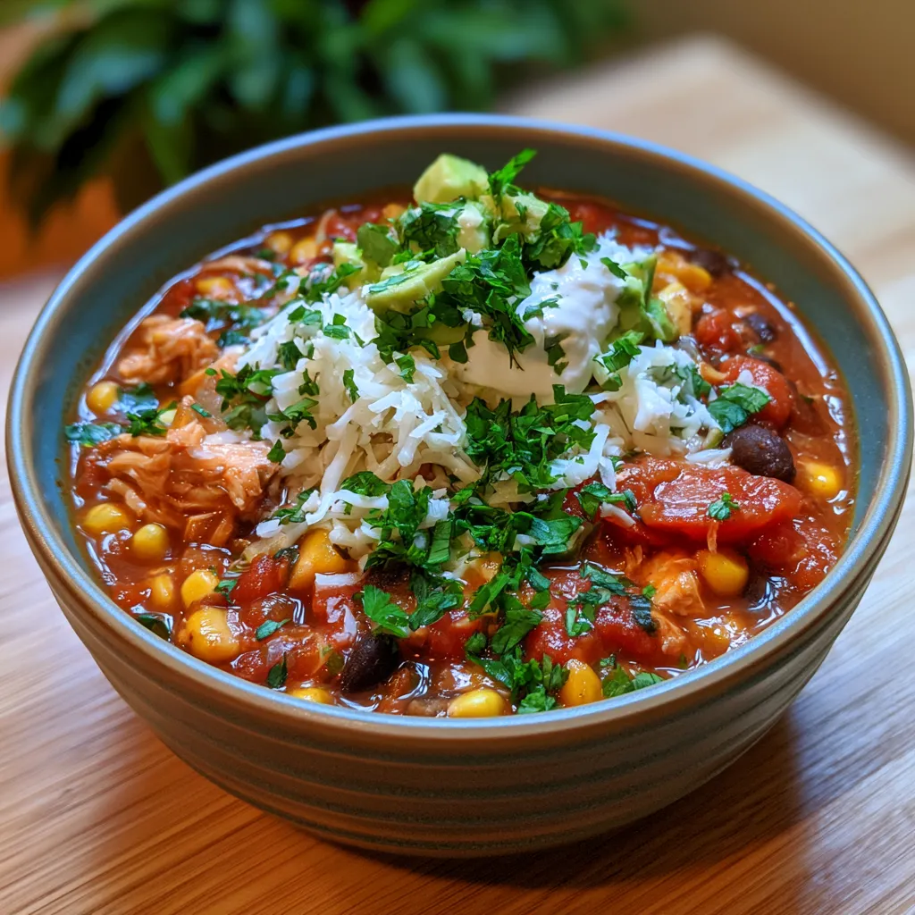 chicken taco soup