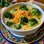 crock pot broccoli cheddar soup