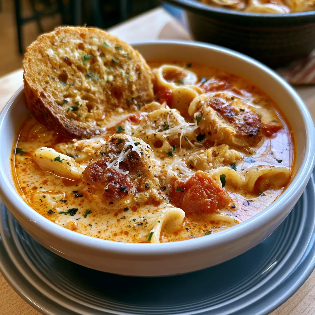 crock pot creamy chicken parmesan soup