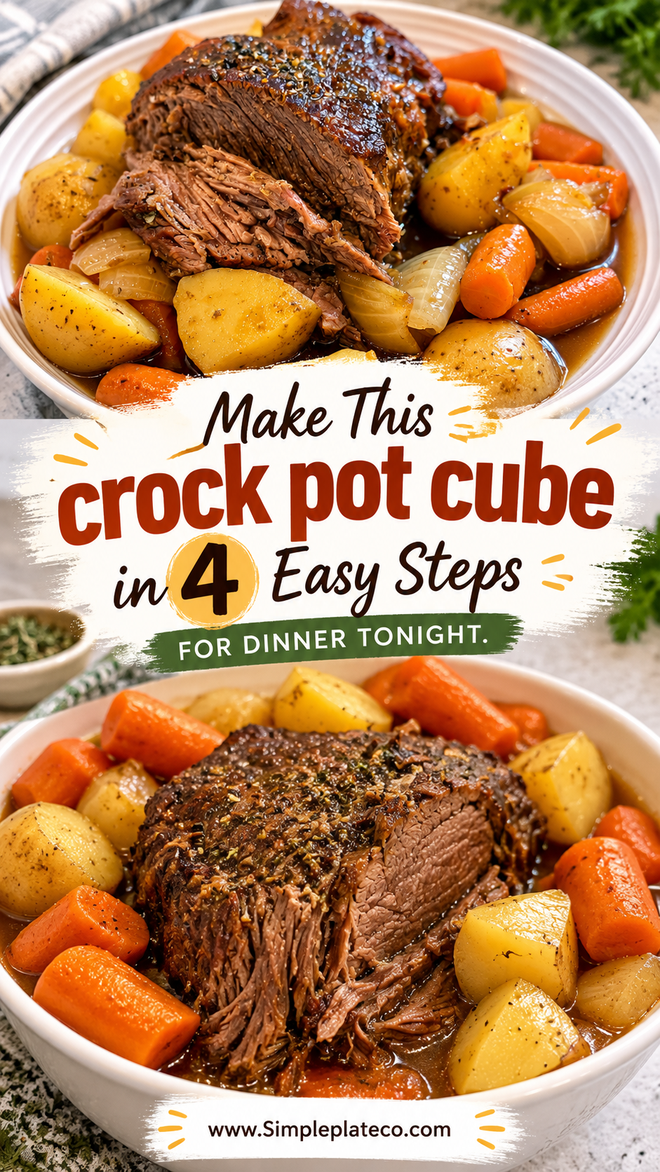 crock pot cube steak and gravy