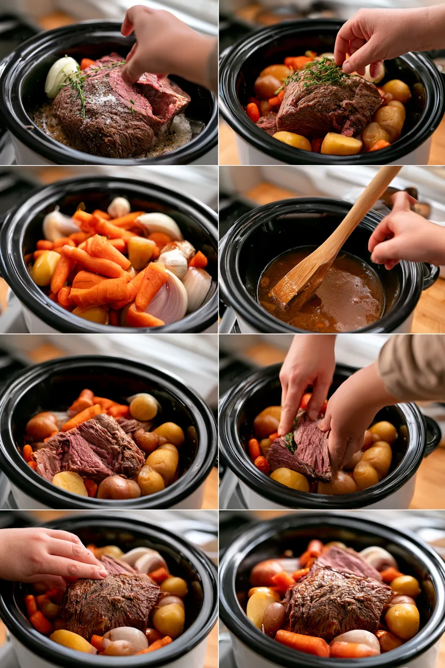 crock pot sirloin tip roast