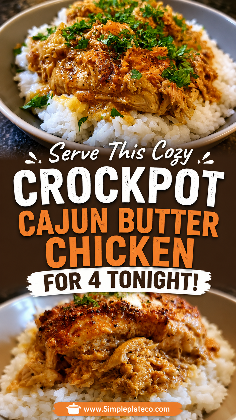 crockpot cajun butter chicken