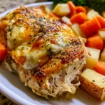crockpot cheesy ranch chicken