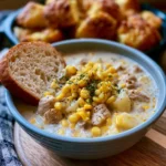 crockpot chicken corn chowder