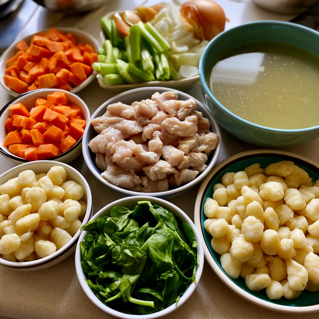 crockpot chicken gnocchi soup