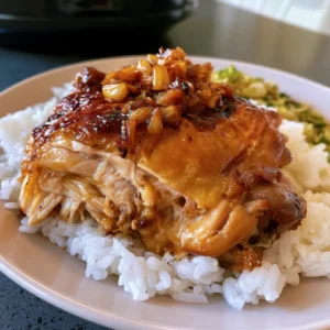 crockpot honey garlic chicken