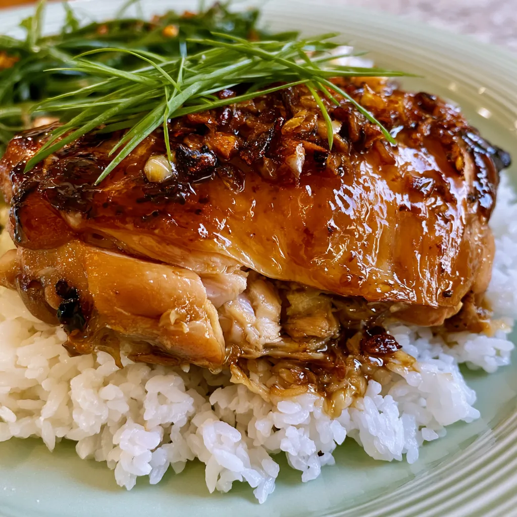 crockpot honey garlic chicken