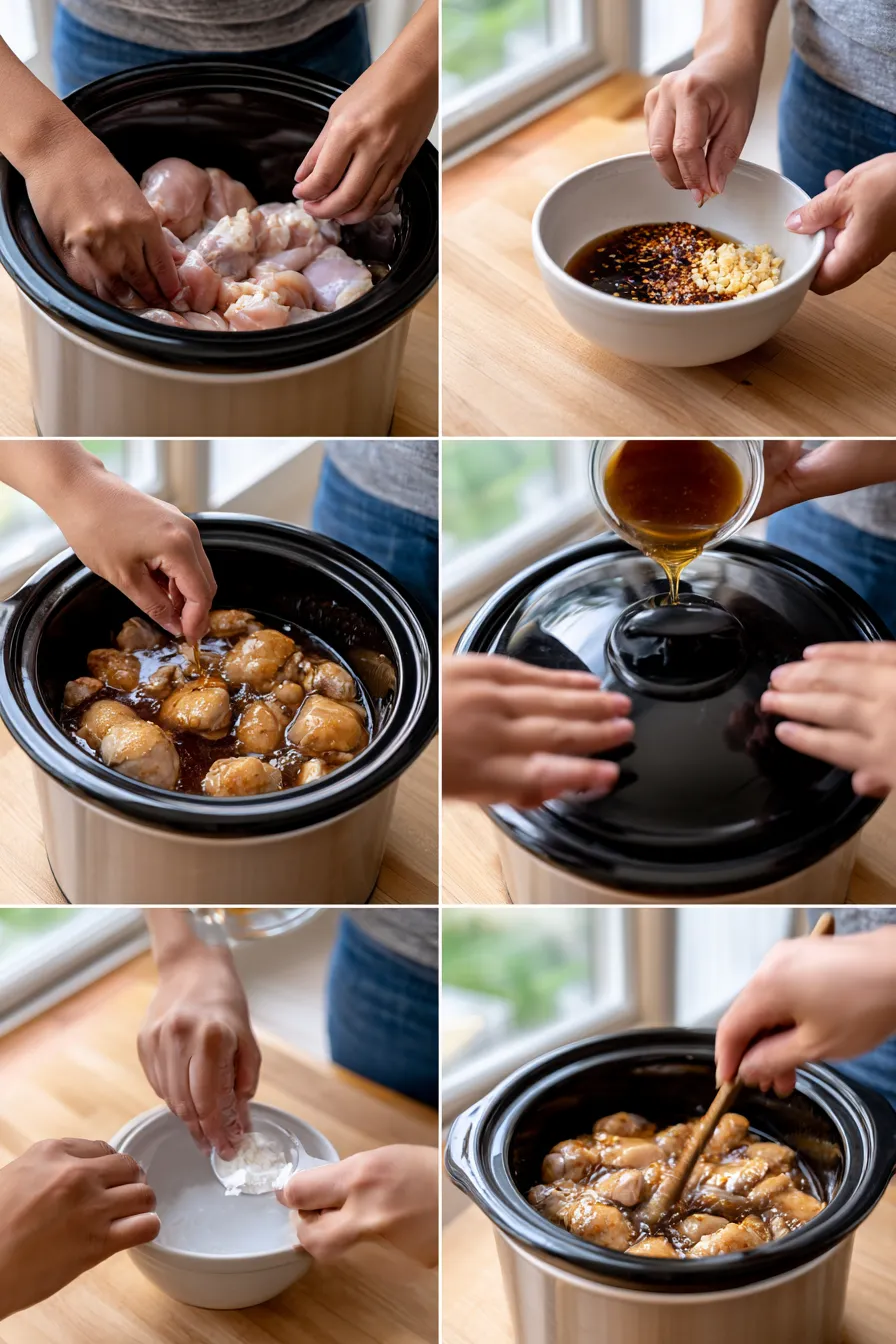crockpot honey garlic chicken