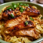 crockpot honey garlic chicken noodles
